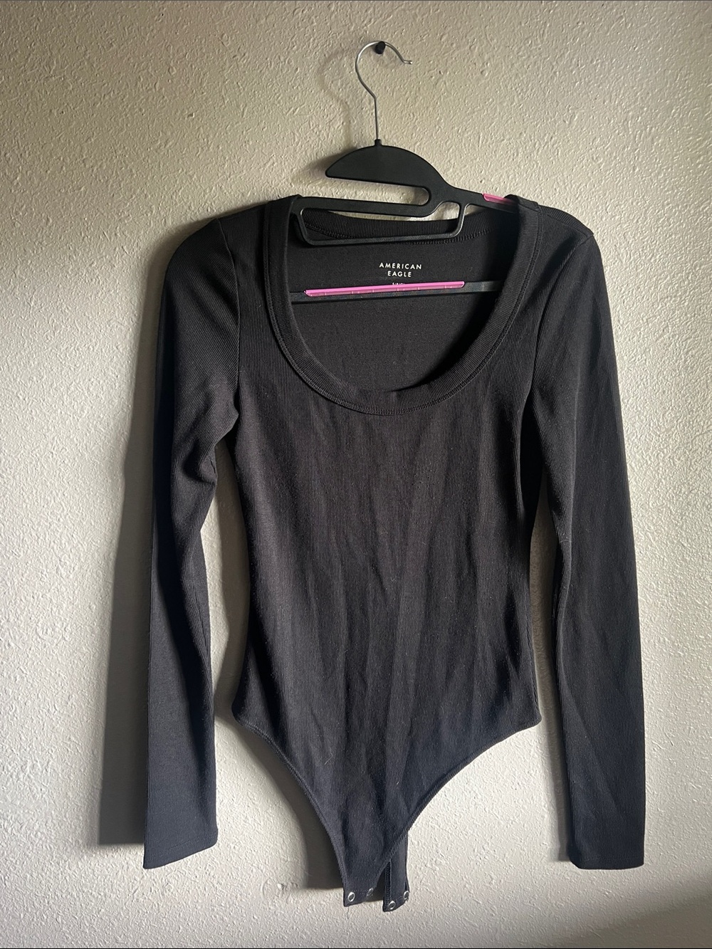 American Eagle Outfitters Long-Sleeve Scoop Bodysuit